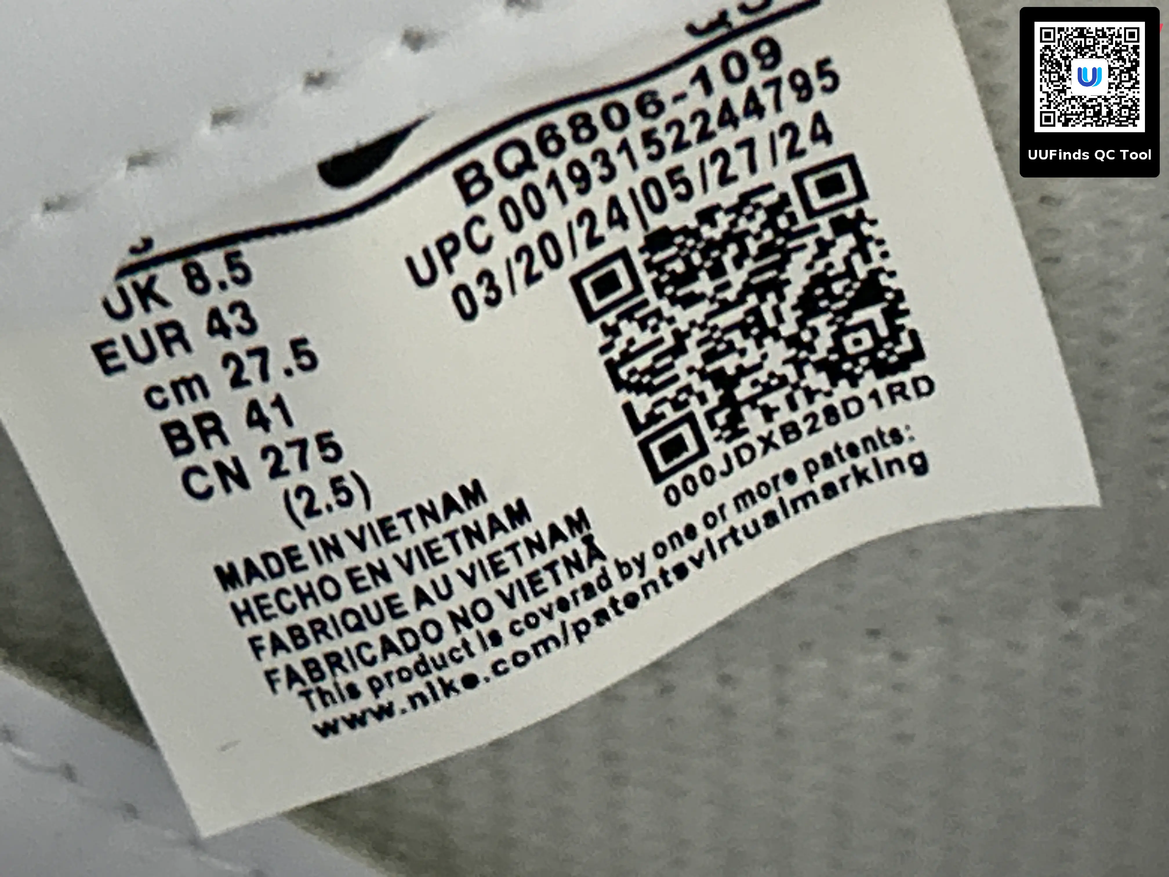QC 1